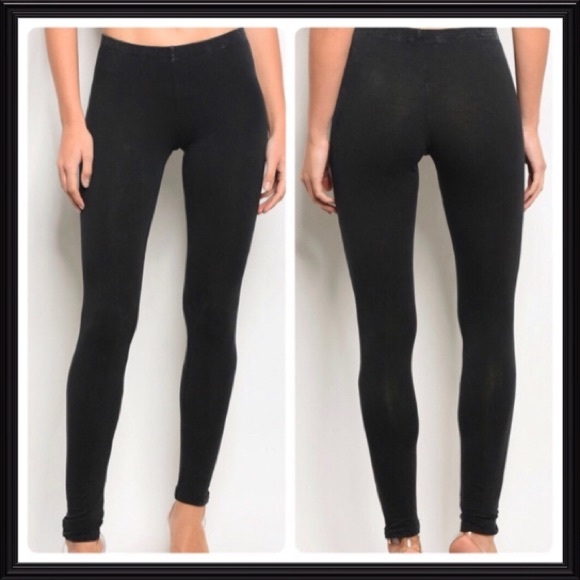🌟 BUNDLE ONLY Vintage Wash Black Leggings - Picture 3 of 10